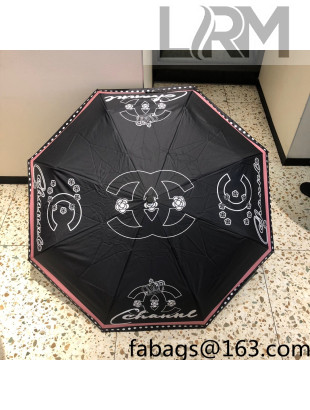 Chanel Umbrella Black 2022 033152