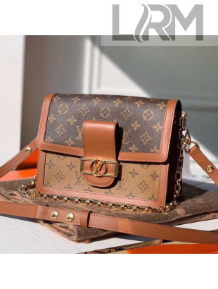 Louis Vuitton Dauphine MM Monogram Reverse Canvas Shoulder Bag M44391 2019