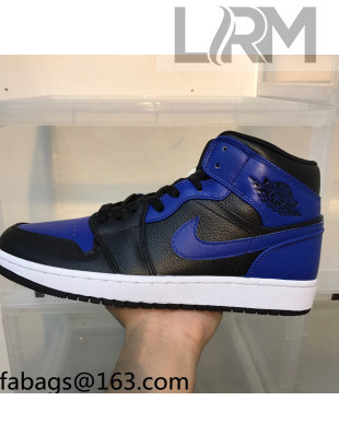 Nike Air Jordan AJ1 Mid-top Sneakers Royal Blue 2021 112375