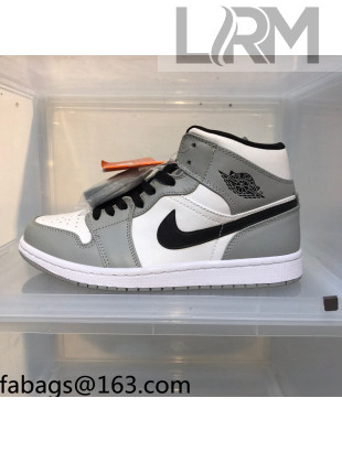 Nike Air Jordan AJ1 Mid-top Sneakers Grey 2021 112384