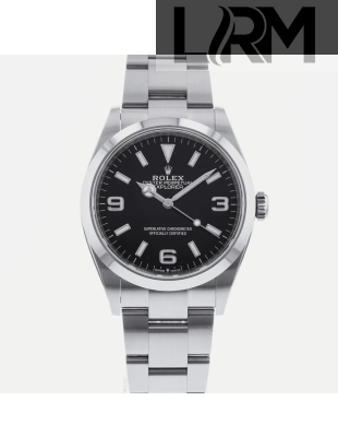 SUPER QUALITY – Rolex Explorer 124270 – Men: Dial Color – Black, Bracelet - Stainless Steel, Case Size – 36mm, Max. Wrist Size - 7.5 inches