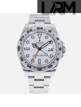 SUPER QUALITY – Rolex Explorer II 216570 – Men: Dial Color – White, Bracelet - Stainless Steel, Case Size – 42mm, Max. Wrist Size - 7.25 inches
