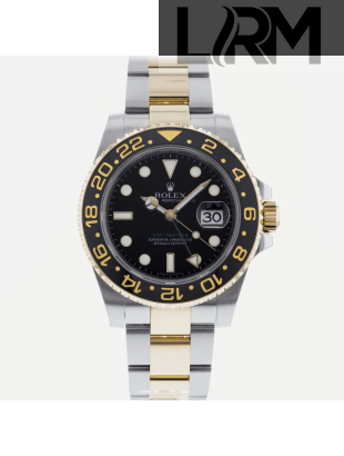SUPER QUALITY – Rolex GMT-Master II 116713 – Men: Dial Color – Black, Bracelet - Yellow Gold Plated, Stainless Steel, Case Size – 40mm, Max. Wrist Size - 7.5 inches