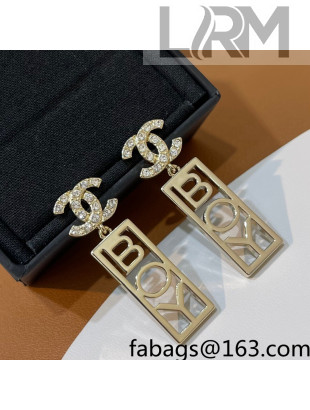 Chanel Boy Earrings 2022 040256