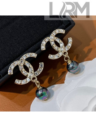 Chanel CC Short Earrings 2022 040257