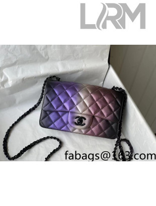 Chanel Gradient Mini Flap Bag A69900 Multicolor 2022 031436