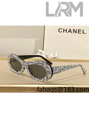Chanel Logo Print Sunglasses CH2262 2022 032928