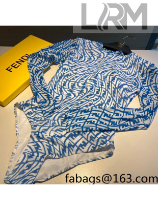 Fendi Vertigo Swimwear Blue 2022 032902