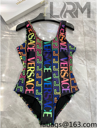 Versace Swimwear Black/Neon 2022 032925
