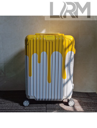 Rimowa x Chvos Drop Luggage 21inches White/Yellow 2022