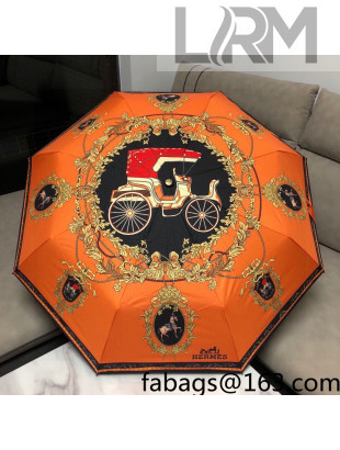 Hermes Umbrella Orange 2022 16