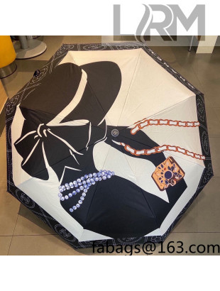 Chanel Coco Umbrella White 2022 64