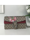 Gucci Dionysus Bloom GG Canvas Small Shoulder Bag 499623 Burgundy 2020