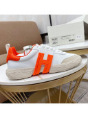 Hogan 3R Sneakers White/Orange 2021 111654