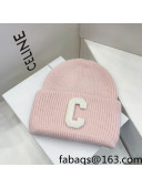 Chanel Knit Hat Pink 2021 122233