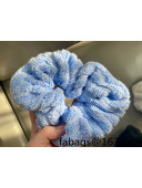 Bottega Veneta Spange Hair Ring Blue 2021 122231