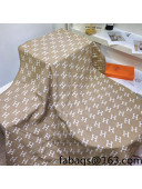 Hermes H Blanket 135x165cm Beige 2021 33