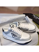 Prada District Leather Sneakers White/Grey 2021 23