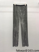 Prada Crystal Long Pants Black 2022 76