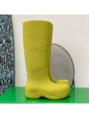 Bottega Veneta Puddle Rubber High Boots Kiwi Green 2021 112203