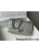 Chanel Iridescent Lambskin Medium Bag A01112 Pink 2021 32