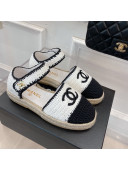 Chanel Braided Knit Espadrilles G38736 White 2022