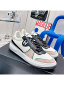 Chanel Fabric, Suede & Calfskin Sneakers G38803 Nude 2022