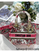 Dior Medium Lady D-Lite Bag in Multicolor Butterfly Embroidery 2022 85