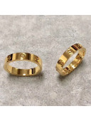 Cartier Yellow Gold Nologo Cartier Love Ring,Small Model 01