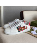 Gucci Ace Sneakers with Tiger Patch 2022 06