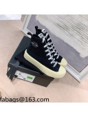 Chanel Canvas High-Top Sneakers Black 2021 111050
