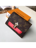 Louis Vuitton Flower Compact Wallet M62567 Coquelicot 2018