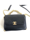 Chanel Calfsin & Gold-Tone Metal Small Flap Bag A57941 Black F/W 2018