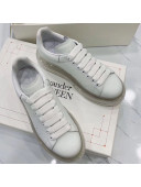 Alexander McQueen Clear Sole Sneakers White Leather 2019