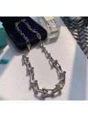 Tiffany & Co. Tiffany HardWear Graduated Link Necklace Silver 2020