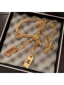 Chanel Metal Chain Belt/Necklace 2020