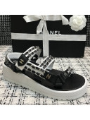 Chanel Chain Flat Sandals CCFS003 White 2021