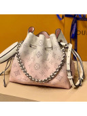 Louis Vuitton Mahina Monogram Perforated Leather Bella Bucket Bag M57068 Pink 2021