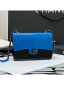 Chanel Plexi Mini Evening Bag AS2534 Blue 2021