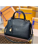 Louis Vuitton Petit Palais Tote Bag in Monogram Leather M58914 Black 2021