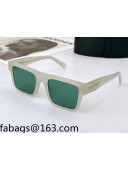Prada Sunglasses PR19WS Grey/Green 2022