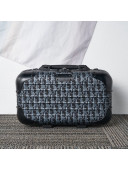Dior x Rimowa Hand Case Luggage Travel Bag in Black Dior Oblique Aluminum 2020