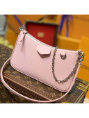 Louis Vuitton Epi Leather Easy Pouch on Strap Mini Bag M80483 Pink 2021