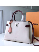 Louis Vuitton Lockme Day Tote Bag M53647 Quartz White 2019