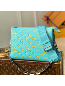 Louis Vuitton Coussin PM Bag in Monogram Leather M57790 Water Blue 2021