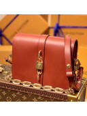 Louis Vuitton Rendez-Vous Leather Lock Bag M57744 Red 2021