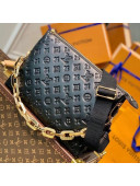 Louis Vuitton Coussin MM Bag in Monogram Leather M57783 Black 2021