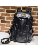 Gucci RE(BELLE) Leather Backpack ‎526908 Black 2018