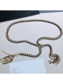 Chanel Pearl Chain Tassel Belt AB5186 2020