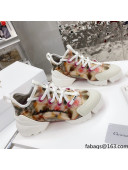 Dior D-Connect Sneaker in Zodiac Printed Technical Fabric DS14 2021